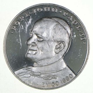 Rare Silver 20.  3 Grams - Pope John Paul Ii - Round.  999 Fine Silver 602