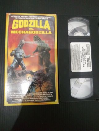 1992 Godzilla Vs.  Mechagodzilla (vhs) Rare Horror/sci - Fi Vintage Star Maker