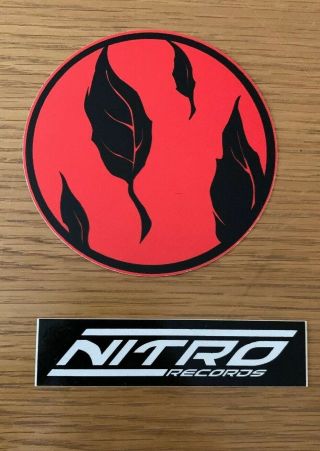 Afi Sticker Sing The Sorrow 2003 Nitro Records Promo Sticker Rare Punk