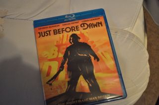 Just Before Dawn Blu - Ray Horror Slasher Rare Oop Code Red Gregg Henry
