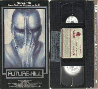 Future Kill Vhs Rare Oop Horror,  Cult,  B - Movie,  80 