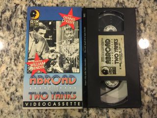 Abroad With Two Yanks Rare Vhs Not On Dvd 1944 William Bendix,  Dennis O 