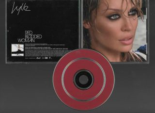 Kylie Minogue - Red Blooded Woman Rare Video Enhanced Promo Cd Single Pop Radio