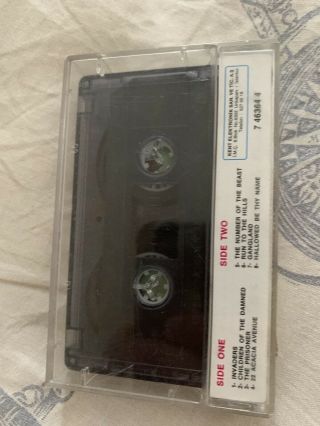 IRON MAIDEN TAPE turkish casette cassette RARE HARD TO FIND 2