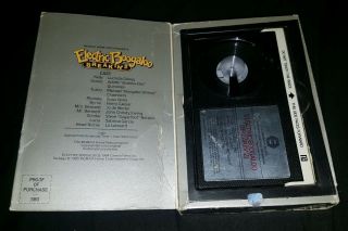 Breakin 1 & 2 Electric Boogaloo RARE 1984 1985 Betamax Beta Tape HIP HOP CANNON 5
