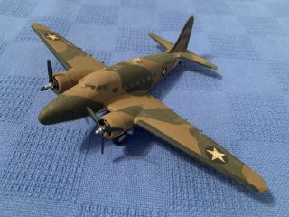 (rare?) Nicely Built Ww2 Plastic Model Airplane Us Army Air Corps Vintage/old