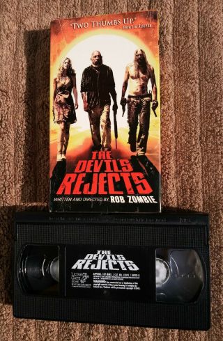 The Devil’s Rejects 2005 Vhs Horror Slasher Thriller Gore Action Rob Zombie Rare