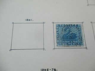 Western Australia Stamps: 1882 Yellow - Rare (e115)