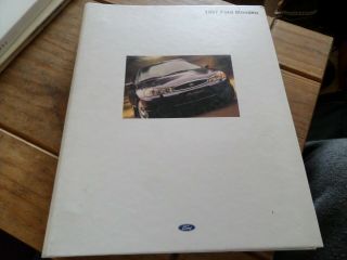 1997 Ford Mondeo Press Information Pack Photos & Disc,  Rare Uk Collectors Item