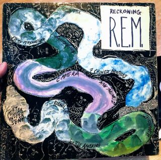 R.  E.  M.  - RECKONING 1984 I.  R.  S.  RECORDS IRSA 7045 Vinyl 1984 Rare Record 2