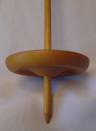 Rare Vintage Schacht Supported Plying Wood Spindle 3