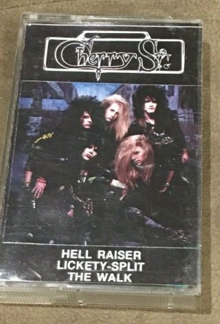 Cherry Street St.  1989 Demo Cassette Hair Metal Glam Rock Los Angeles Rare