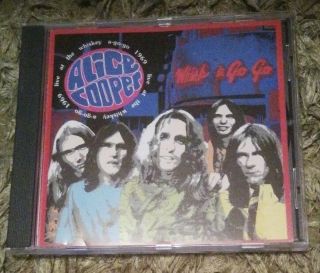 Alice Cooper Live At The Whiskey 1969 Rare Cd