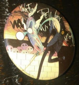 Pink Floyd The Wall Music Vintage Button Pin Rare Memorabilia Collectible L@@k