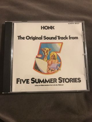 Five Summer Stories [original Motion Picture Soundtrack] By Honk Cd Rare Htf