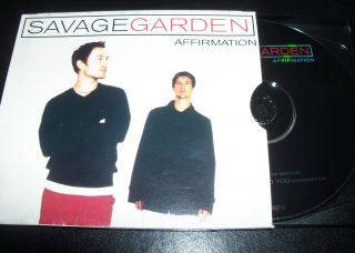 Savage Garden / Darren Hayes Affirmation Rare Australian Cd Single