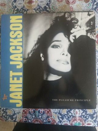 Janet Jackson - The Pleasure Principle 12 " Vinyl Lp Rare Oop 4 Remixes