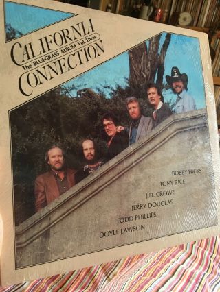 Bluegrass Album Band Vol 3 California Tony Rice J D Crowe Near Rare Vinyl