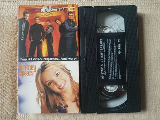 BRITNEY SPEARS NSYNC RARE MCDONALDS VIDEO VHS COLLECTOR ITEM 3