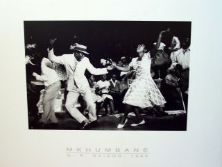 Mkhumbane (17 3/4 " X 23 3/4 ") (south African Musical) Rare