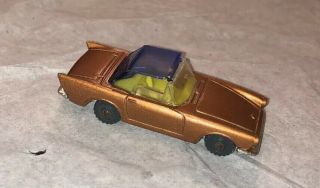 Husky Sunbeam Apline Die - Cast Vintage Car Bronze Color Rare