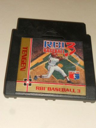 R.  B.  I.  Baseball 3 - Rbi Tengen Cartridge Only Nes Nintendo Rare