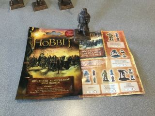 The Hobbit Unexpected Journey Mini Figure Series 1 Rare Balin The Dwarf (copper)