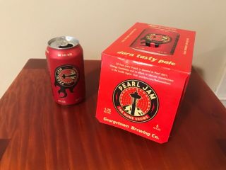 Rare Pearl Jam Pale Ale Collectible Beer Box,  1 Empty Can Seattle