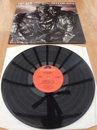 The Jam - Setting Sons - Rare Ex Us A1/b1 Vinyl Lp Record