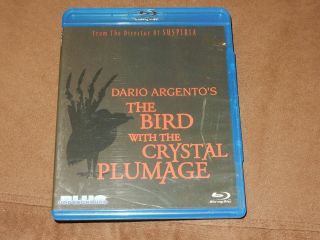 The Bird With The Crystal Plumage Blu - Ray Blue Underground Rare Region A