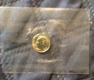 1996 - W Roosevelt Dime 10c B/u Rare West Point In Cellophane