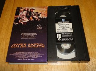 Hyper Sapien: People From Another Star (vhs,  1986) Rare Family Sci - Fi