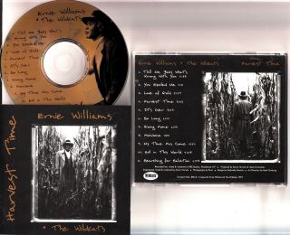 Ernie Williams & The Wildcats ‎– Harvest Time Cd (1997 Blues) Rare Oop 
