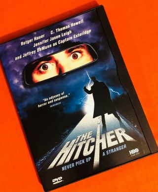The Hitcher Dvd 1984 Rutger Hauer C Thomas Howell Rare
