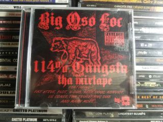 Big Oso Loc - 114 Gangsta Tha Mixtape Ultra Rare Hayward Darkroom Fat Steve Og