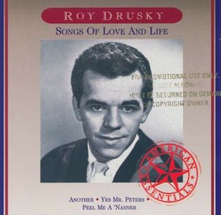 Roy Drusky Songs Of Love And Life / Rare Oop Mercury Promo Cd /