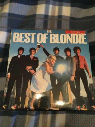 Best Of Blondie - 1981 Lp,  Rare Debbie Harry Poster - Greatest Hits