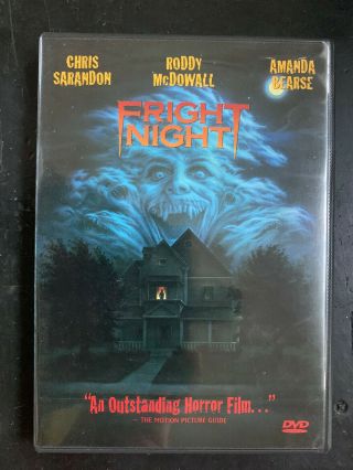 Fright Night Rare Oop Us Dvd Cult 80s Vampire Horror Teen Movie