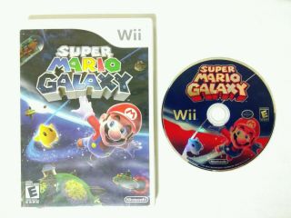 Mario Galaxy (nintendo Wii,  2007) Game With Case Very Rare