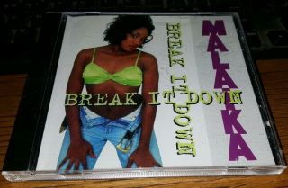 Malaika - Break It Down Very Rare 5trk R&b Jack Single 1995 Dj Remixes