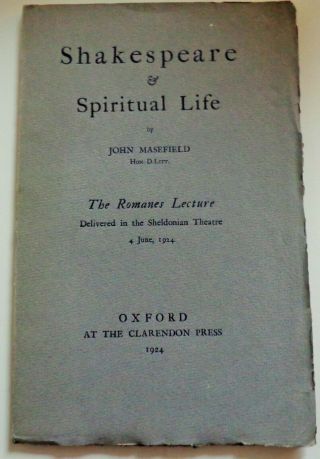Rare John Masefield Signed Limited Edition 1924
