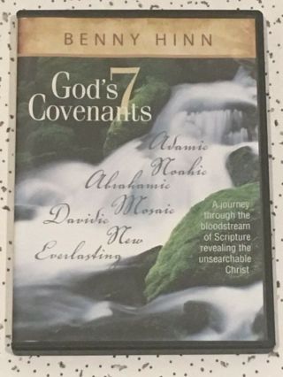 God’s 7 Covenants - Benny Hinn - 3 Cds - Rare Cd Set 2008 Very Good