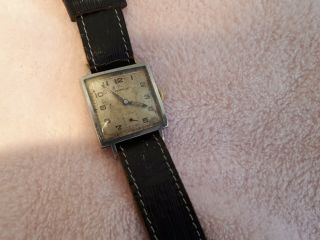 Rare Men/s Vintage Tank Watch.  " Templux ".  Swiss Made.  15 Jewels.  Era : 1930 