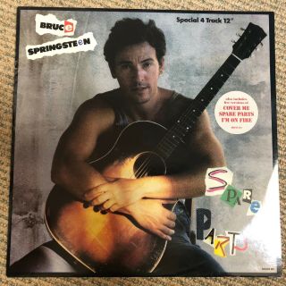 Bruce Springsteen - Spare Parts - Rare 1987 Uk 4trk Vinyl 12 " (bruceq4)