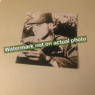 Ultra Rare Elvis Photo - Taken In Germany While In Army - Close Up Candid Wow