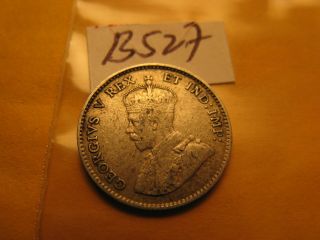 Canada 1911 5 Cent Rare Silver Coin Id B527.