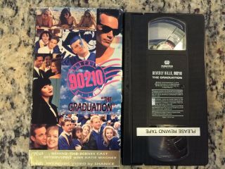 Beverly Hills 90210 The Graduation Rare Oop Gatefold Vhs 1993 Jason Priestly