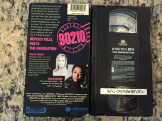 BEVERLY HILLS 90210 THE GRADUATION RARE OOP GATEFOLD VHS 1993 JASON PRIESTLY 3