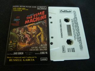 The Time Machine Rare Soundtrack Cassette Tape Russell Garcia Rod Taylor