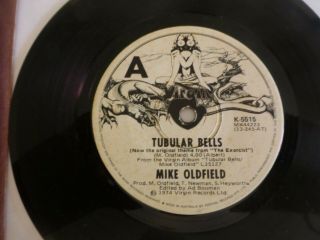 Mike Oldfield Tubular Bells Froggy 1974 Australian 7 Inch,  Rare,